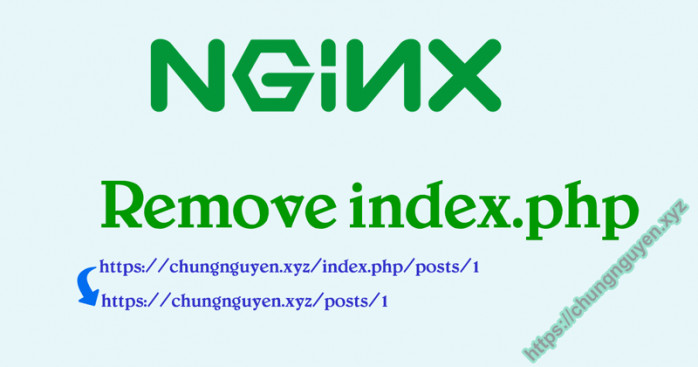 Laravel Nginx loại bỏ /index.php/ trên URL tối ưu SEO