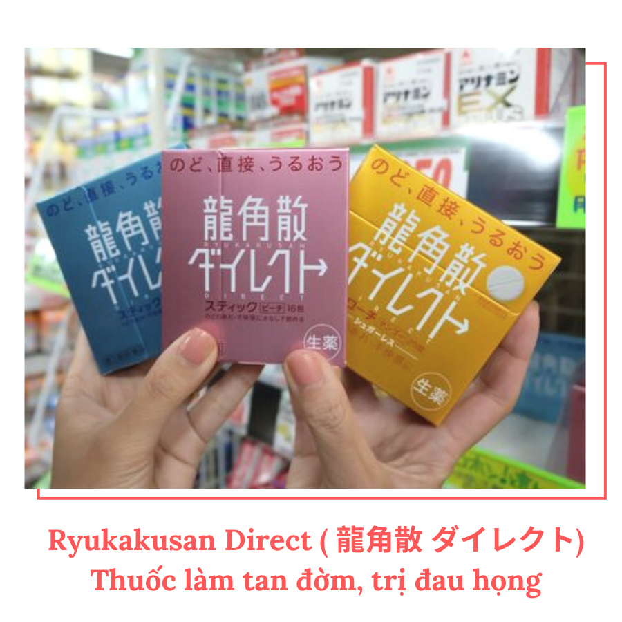 20+ loại thuốc chữa các bệnh phổ biến có bán trong các tiệm thuốc ở Nhật Bản