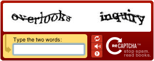 Hình ảnh một CAPTCHA truyền thống